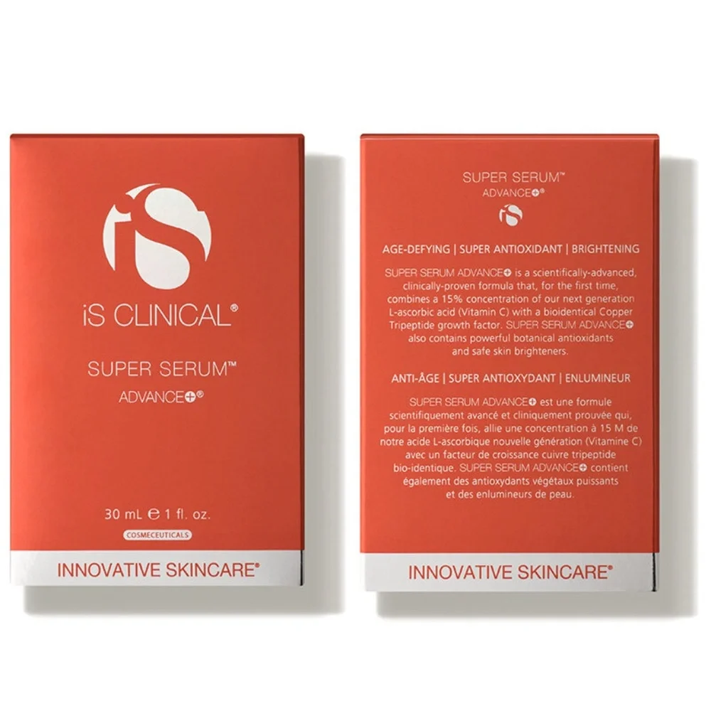 iS Clinical SUPER SERUM ADVANCE+ 30ML EX08/28NEW UNUSED BOXED SEALED